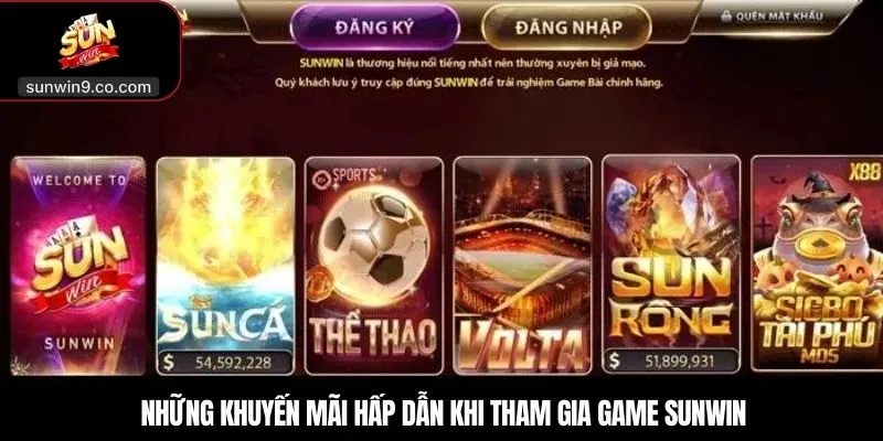 Game Sunwin – Cổng Giải Trí Đổi Thưởng Uy Tín Cho Mọi Cược Thủ 3 Những Khuyến Mãi Hấp Dẫn Khi Tham Gia Game Sunwin